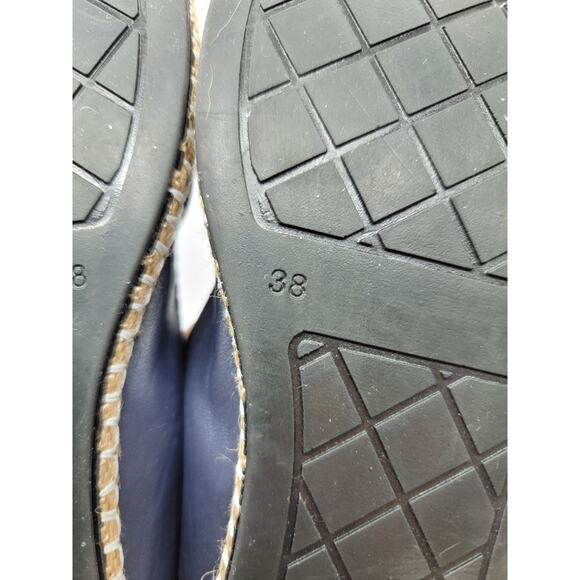 Duno Ricci Women Multicolor Beaded Fringe Espadrilles Loafers Flats Blue Size 38 - Picture 7 of 7